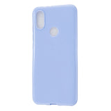 For Redmi GO/Note 5 Pro/Note 6 Pro Cellphone Cover Drop and Shock Proof Soft TPU Phone Case Classic Shell Taro purple