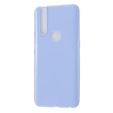 For VIVO V15/V15 Pro Cellphone Cover Slim Thin TPU Case Shock Absorption Mobile Phone Protective Cover  Taro purple