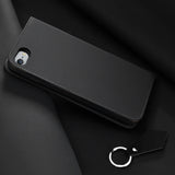 DUX DUCIS For iPhone 6 plus / 6s plus Luxury Genuine Leather Magnetic Flip Cover Full Protective Case with Bracket Card Slot black