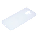 for Samsung A6 2018 Lovely Candy Color Matte TPU Anti-scratch Non-slip Protective Cover Back Case white