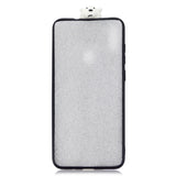 For Samsung A11 Soft TPU Back Cover Cartoon Painting Mobile Phone Case Shell with Bracket big white bear