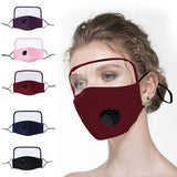 Pm2.5 Adult Mask Cotton Cloth Dust-proof and Anti-smog with Breathing Valve Protect Eye Mask