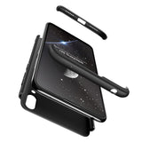 For HUAWEI Y7 pro 2019 Ultra Slim PC Back Cover Non-slip Shockproof 360 Degree Full Protective Case black