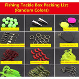 Lures Fishing KIT Tackle Box - 100Pcs,  Green