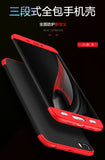 For XIAOMI MI 5 Slim 3 in 1 Hybrid Hard Case Full Body 360 Degree Protection Back Cover  black