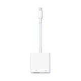 Lightning to USB Adapter for iPhone MIDI Charging Support IOS11 - White