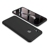 For VIVO V9/Y85/Z1 Slim 3 in 1 Hybrid Hard Case Full Body 360 Degree Protection Back Cover Gold