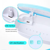 Sterilizer for Manicure Instruments Disinfection Esterilizador Manicure UV LED Disinfector Box purple