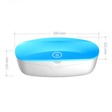 Sterilizer for Manicure Instruments Disinfection Esterilizador Manicure UV LED Disinfector Box purple