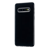 For Samsung S10/S10E/S10 Plus Cellphone Case Precise Cutouts Simple Profile Soft TPU Mobile Phone Shell Bright black