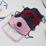 Pm2.5 Adult Mask Cotton Cloth Dust-proof and Anti-smog with Breathing Valve Protect Eye Mask