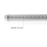 Portable 24 LED Germicidal Ultraviolet Lamp UV Light Bar for Bathroom Kitchen Toilet 300 * 22mm