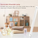Portable 24 LED Germicidal Ultraviolet Lamp UV Light Bar for Bathroom Kitchen Toilet 300 * 22mm