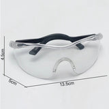 SIMU Cycling Goggles High Transparency Universal Dustproof Anti Droplets Safety Protecive Glasses for Women Men black