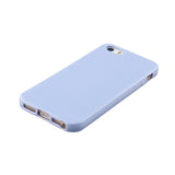 For iPhone 5/5S/SE/6/6S/6 Plus/6S Plus/7/8/7 Plus/8 Plus Cellphone Cover Soft TPU Bumper Protector Phone Shell Bright black