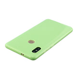 For Redmi GO/Note 5 Pro/Note 6 Pro Cellphone Cover Drop and Shock Proof Soft TPU Phone Case Classic Shell Bright black