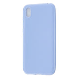 For HUAWEI Y5 2018/2019 TPU Phone Case Simple Profile Delicate Finish Cellphone Cover Full Body Protection Taro purple