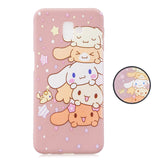 For Samsung J6 PLUS Non-Slip TPU Bumper Case Shockproof Full-Body Protective Case Cover with Adjustable Bracket 1