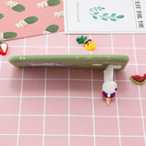 For Samsung A11 Soft TPU Back Cover Cartoon Painting Mobile Phone Case Shell with Bracket Cute Horse