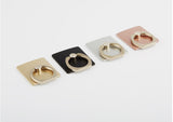 Portable Universal Metal Finger Ring Phone Holder - 360?? Rotating Bracket for iPhone Samsung, Rose gold