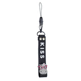 Fashion Silicone Detachable Lanyard Cute Mobile Phone Hanging Rope Random Color white