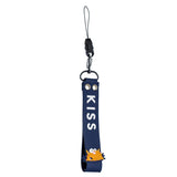 Fashion Silicone Detachable Lanyard Cute Mobile Phone Hanging Rope Random Color white