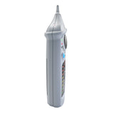 BSIDE AVD06 Dual Mode Non-contact Voltage Detector AC 12-1000V Auto/Manual NCV Tester Live Wire Check Sensitivity Adjustable gray