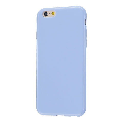 For iPhone 5/5S/SE/6/6S/6 Plus/6S Plus/7/8/7 Plus/8 Plus Cellphone Cover Soft TPU Bumper Protector Phone Shell Taro purple