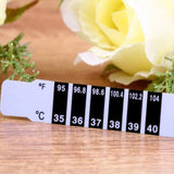 Reusable Flexible Head Fever Forehead LCD Thermometer Strip Color Change Home Test Temperature 1pc