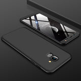 For Samsung J6 2018/on 6 Ultra Slim 360 Degree Non-slip Shockproof Full Protective Case black