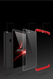 For VIVO V7 plus/Y75S/Y79 3 in 1 360 Degree Non-slip Shockproof Full Protective Case black