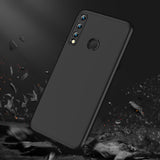 For HUAWEI P40 Lite E Mobile Phone Cover 360 Degree Full Protection Phone Case black