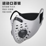 Unisex Activated Carbon Dust - proof Sports Healthy Mask Riding Sports Mask  red_One size