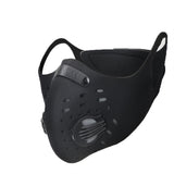 Unisex Activated Carbon Dust - proof Sports Healthy Mask Riding Sports Mask  red_One size