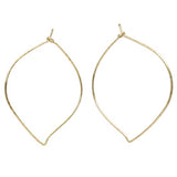 Hoops - Leaf XL - RoseGold