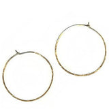 Hoops - L - Silver