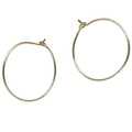 Hoops - M - Gold