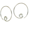 Hoops - Spiral L - Gold
