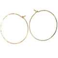 Hoop Earrings - XL - RoseGold