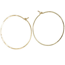 Hoop Earrings - XL - RoseGold