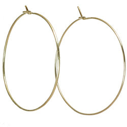 Hoop Earrings - XXXL - RoseGold