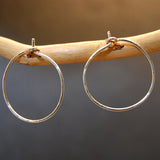 Hoop Earrings - Small - Silver