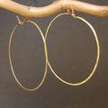 Hoop Earrings - XXL - Gold