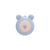 USB Wearable Air Purifier Necklace Portable Mini Air Lonizers for Adults Kids blue
