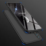 For HUAWEI NOVA 3I/P smart Plus 3 in 1 360 Degree Non-slip Shockproof Full Protective Case black