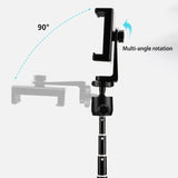 Portable K20 Tripod Handheld Self-timer Bluetooth Android / iOS Mobile Phone Universal Live Selfie Stick for Travel K20