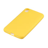 For Redmi 7A Lovely Candy Color Matte TPU Anti-scratch Non-slip Protective Cover Back Case yellow