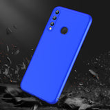 For HUAWEI P40 Lite E Mobile Phone Cover 360 Degree Full Protection Phone Case blue