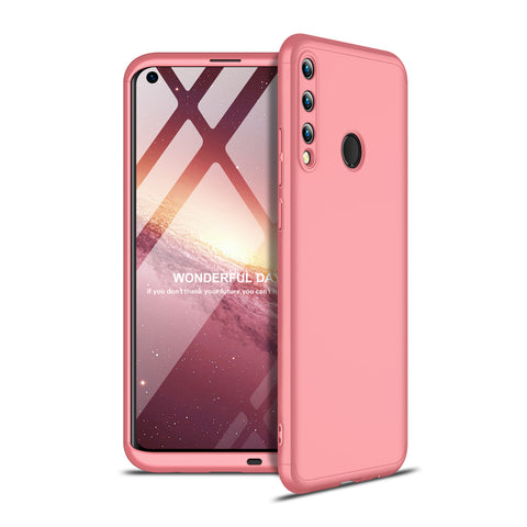 For HUAWEI P40 Lite E Mobile Phone Cover 360 Degree Full Protection Phone Case Rose gold