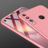 For HUAWEI P40 Lite E Mobile Phone Cover 360 Degree Full Protection Phone Case Rose gold